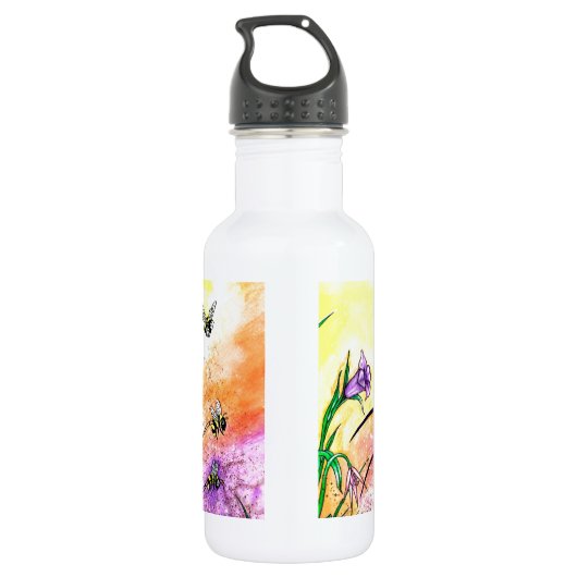 De polinatin Prominade Waterfles (Achterkant)