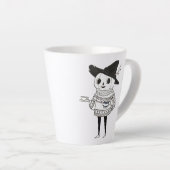 De Polite Pumpkin - Tea Time Latte Mok (Rechterhoek)