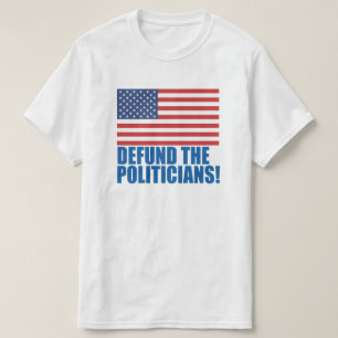 De politici in T-Shirt verdedigen