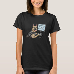 De politie K9 Eenheid zag Slecht Guy Bit Slecht Gu T-shirt