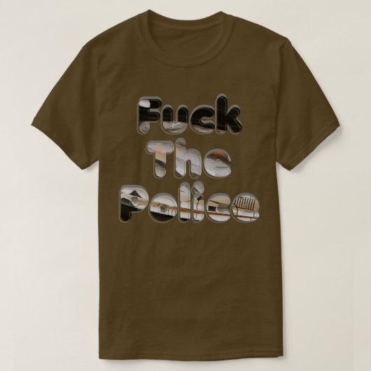 De politie t-shirt (Design voorkant)