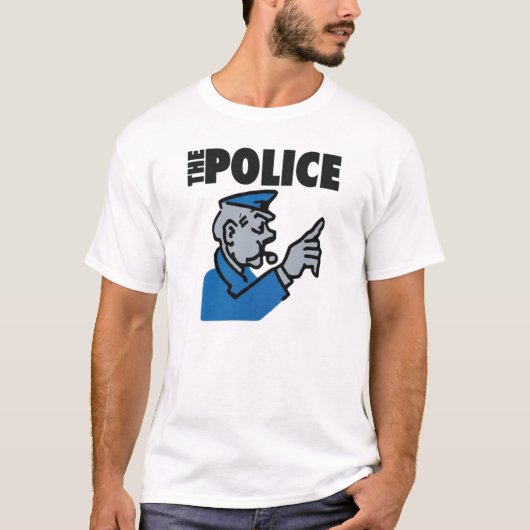 De politie t-shirt (Voorkant)