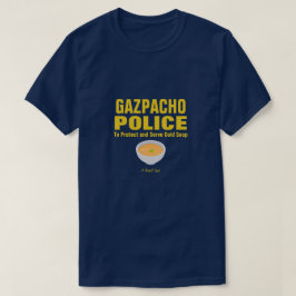 De politie van Gazpacho - een Shirt van MisterP