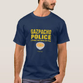 De politie van Gazpacho - een Shirt van MisterP (Voorkant)