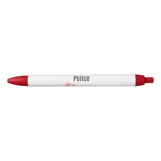 De politie van Grammar Pen (Voorkant)