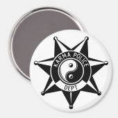 De politie van Karma. Magneet (Voorkant / Achterkant)