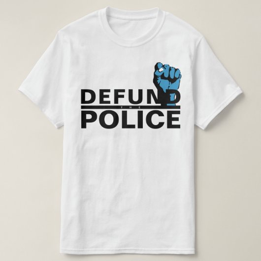 DE POLITIE VERDEDIGEN T-SHIRT (Design voorkant)