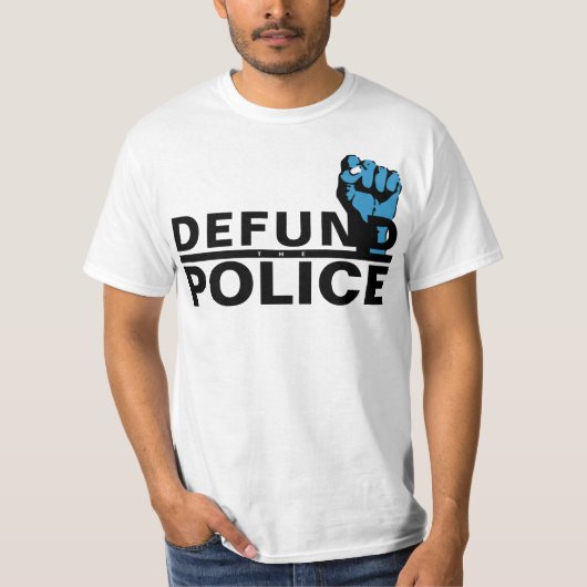 DE POLITIE VERDEDIGEN T-SHIRT (Voorkant)