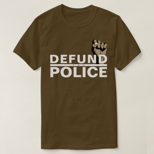 DE POLITIE VERDEDIGEN T-SHIRT (Design voorkant)