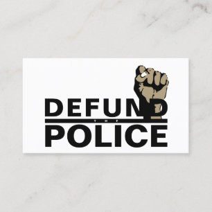 DE POLITIE VERDEDIGEN VISITEKAARTJE