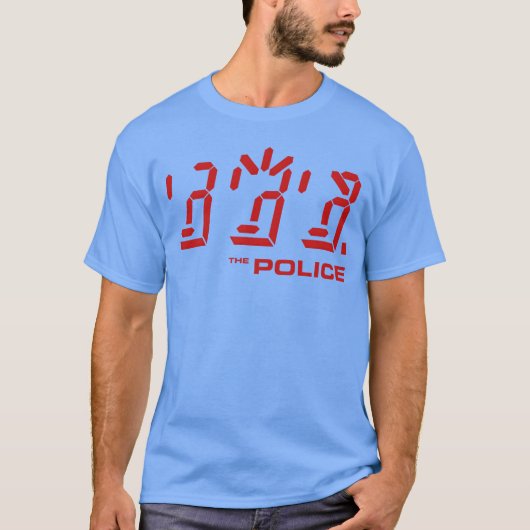 De politie vrienden t-shirt (Voorkant)