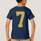 De politsexpressie | Geboortedag T-shirt (Achterkant)