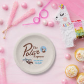 De politsexpressie | "Hoor je de bel" Retro Papieren Bordje (Feest)