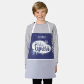 De politsexpressie | Polaire Beren Retro Grafisch Schort (Gedragen)