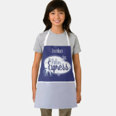 De politsexpressie | Polaire Beren Retro Grafisch Schort (Insitu)