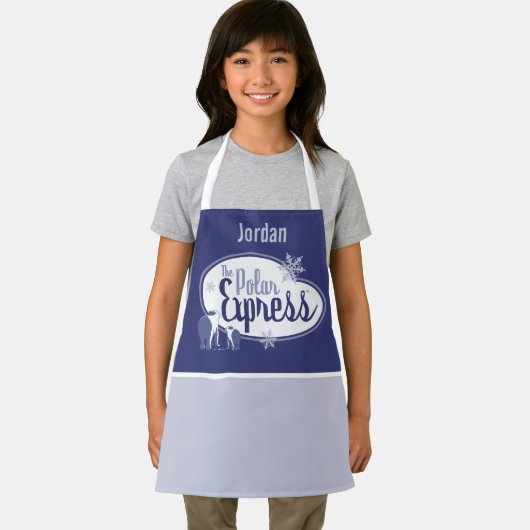 De politsexpressie | Polaire Beren Retro Grafisch Schort (Insitu)