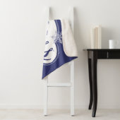 De politsexpressie | Polaire Beren Retro Grafisch Sherpa Deken (In situ)