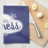 De politsexpressie | Polaire Beren Retro Grafisch Theedoek (Quarter Fold)