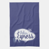 De politsexpressie | Polaire Beren Retro Grafisch Theedoek (Verticaal)