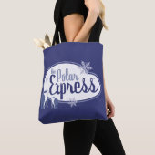 De politsexpressie | Polaire Beren Retro Grafisch Tote Bag (Dichtbij)