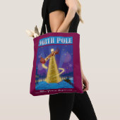De politsexpressie | Reiskunst Noordpool Tote Bag (Dichtbij)