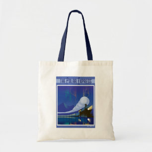 De politsexpressie   Reizigersreis voor de noordel Tote Bag