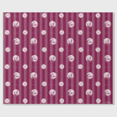 De politsexpressie | Sluiting van de kerstman Cadeaupapier (Vlak)