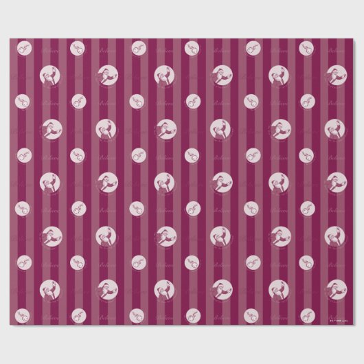 De politsexpressie | Sluiting van de kerstman Cadeaupapier (Vlak)