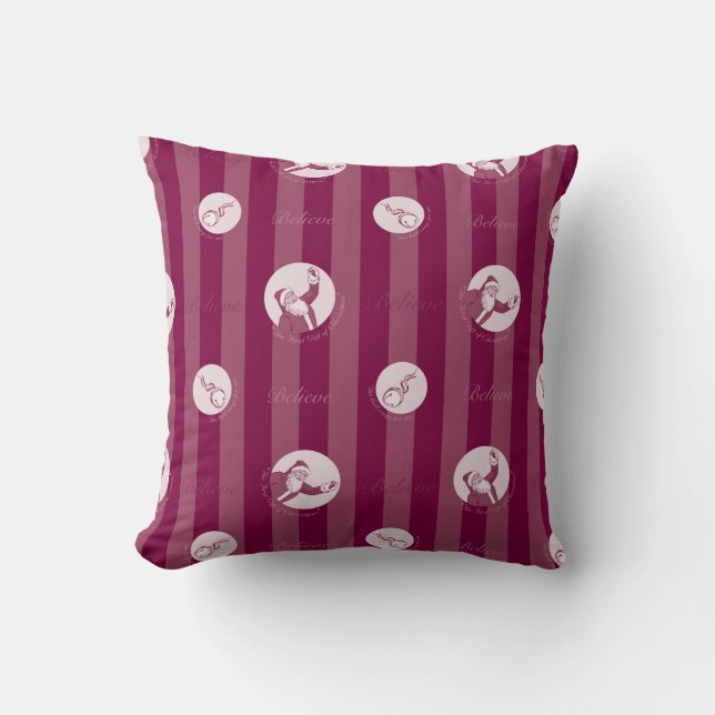 De politsexpressie | Sluiting van de kerstman Kussen (Voorkant)