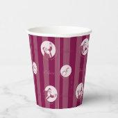 De politsexpressie | Sluiting van de kerstman Papieren Bekers (Rechts)