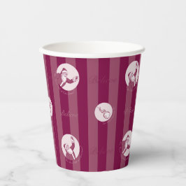 De politsexpressie | Sluiting van de kerstman Papieren Bekers