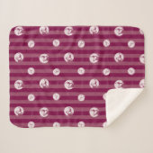 De politsexpressie | Sluiting van de kerstman Sherpa Deken (Voorkant (horizontaal))