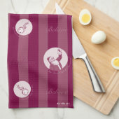 De politsexpressie | Sluiting van de kerstman Theedoek (Quarter Fold)