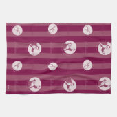 De politsexpressie | Sluiting van de kerstman Theedoek (Horizontaal)