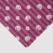 De politsexpressie | Sluiting van de kerstman Tissuepapier (Detail)