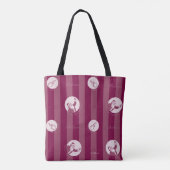 De politsexpressie | Sluiting van de kerstman Tote Bag (Achterkant)