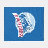 De politsexpressie | Train-badge Fleece Deken (Voorkant (Horizontaal))