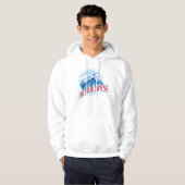 De politsexpressie | Train-badge Hoodie (Voorkant volledig)