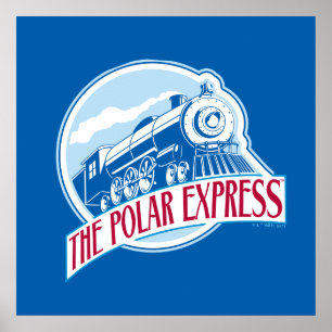 De politsexpressie Train-badge Poster
