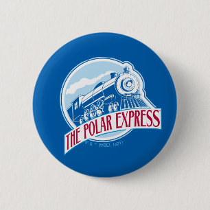 De politsexpressie   Train-badge Ronde Button 5,7 Cm