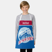 De politsexpressie | Train-badge Schort (Gedragen)