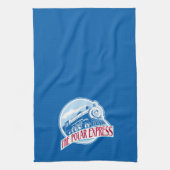 De politsexpressie | Train-badge Theedoek (Verticaal)