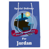 De politsexpressie |  treinkaart medium cadeauzakje (Achterkant)