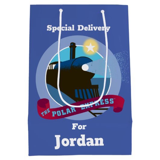 De politsexpressie |  treinkaart medium cadeauzakje (Achterkant)