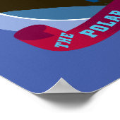 De politsexpressie |  treinkaart poster (Hoek)