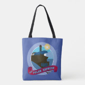 De politsexpressie |  treinkaart tote bag (Achterkant)