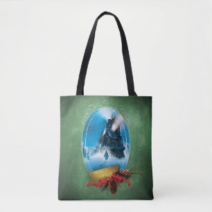 De politsexpressie   Vakantievormende treinaankoms Tote Bag