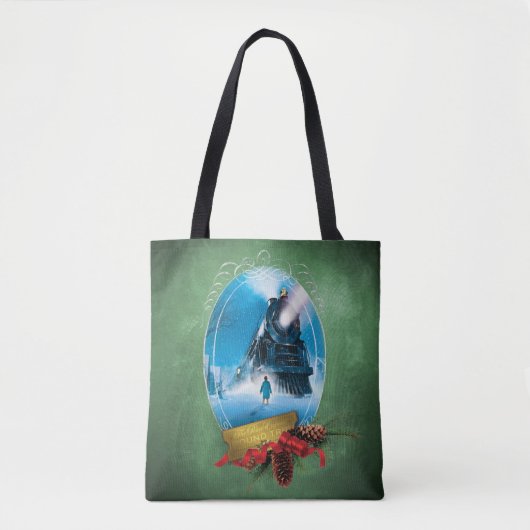 De politsexpressie | Vakantievormende treinaankoms Tote Bag (Voorkant)