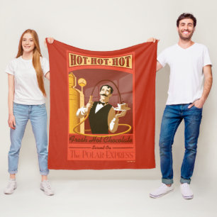 De politsexpressie    warme chocolade-kunst fleece deken