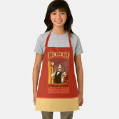 De politsexpressie |  warme chocolade-kunst schort (Insitu)